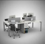 Puesto de trabajo Corporativo Linea Pedestal
