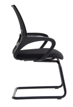 Silla Giro Trineo Negro