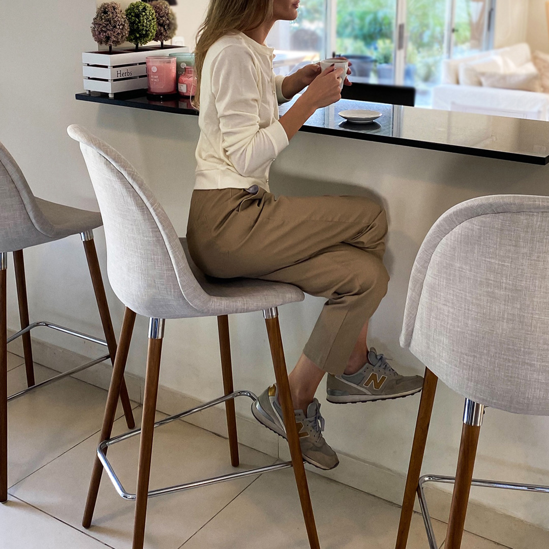 Taburete Nina Wood