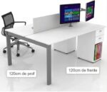 Puesto de trabajo Corporativo Linea Pedestal Doble - Image 6
